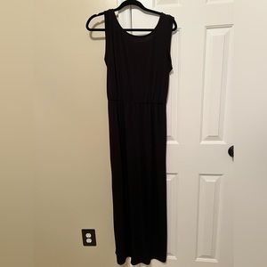 H&M DIVIDED Black Maxi Dress, Size S